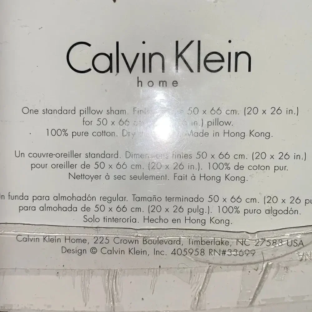 Calvin Klein “The Khaki Collection” Pillow Shams!
